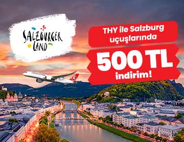 Salzburg Uçuşlarında 500 TL İndirim!